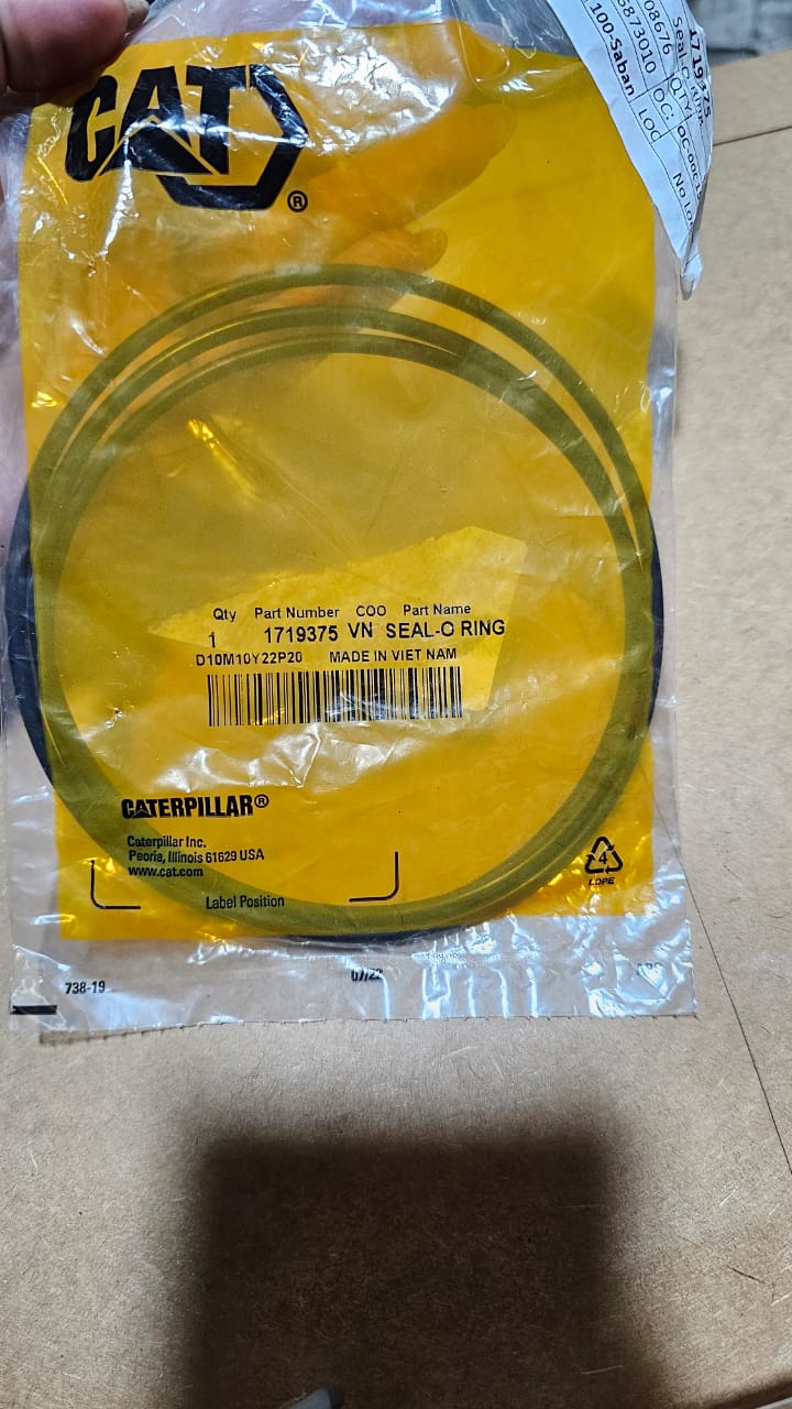 Sello anular de Nitrilo (NBR) 171-9375